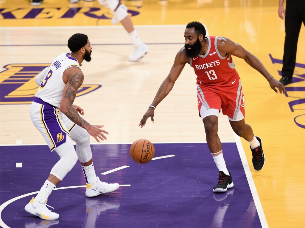 湖人防守压制火箭全队失误难逃关键数据