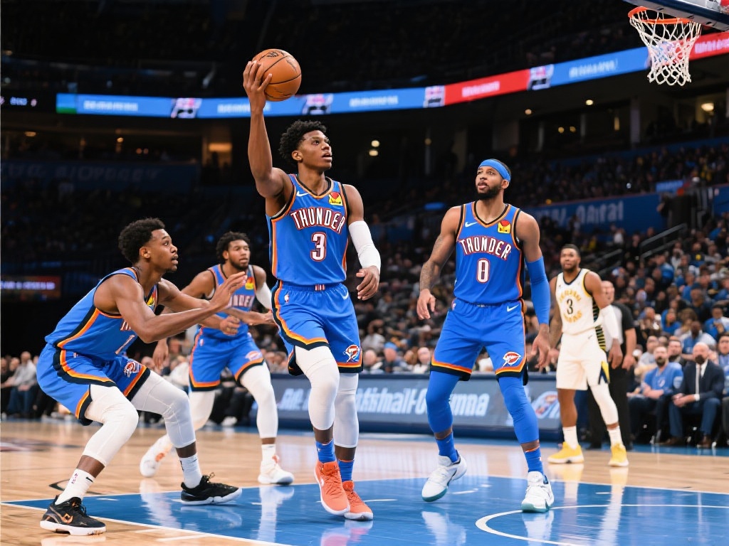 亚历山大轰35分 雷霆末节逆转步行者扳平总比分