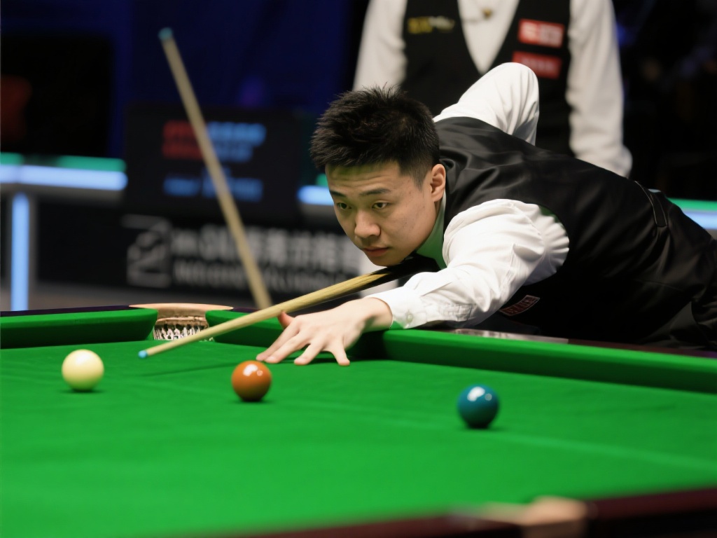 斯诺克世锦赛第二阶段结束，斯佳辉暂处下风