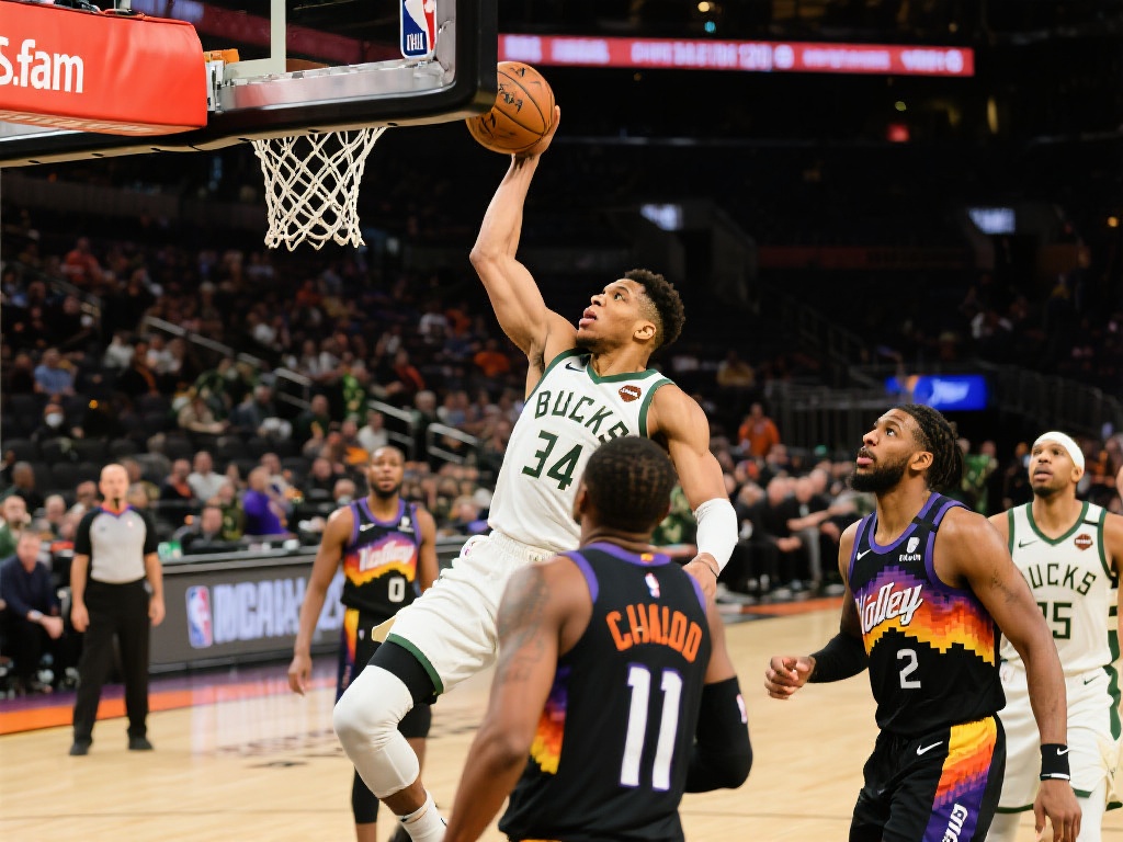 布克39分难救主 太阳123-133负雄鹿吞下4连败