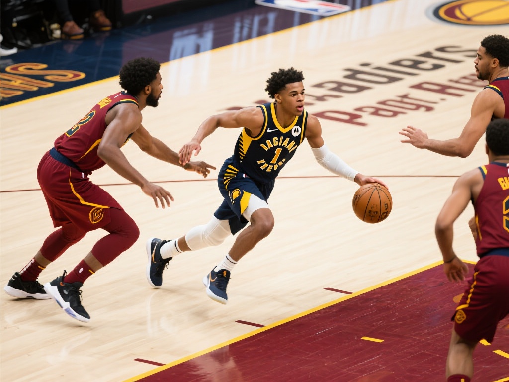 哈利伯顿虚晃巧攻连砍分，步行者掀高潮领先骑士10分