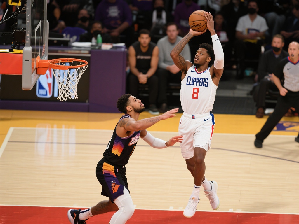 奥利弗半场20分钟高效表现，8中4砍下11分8板1助攻