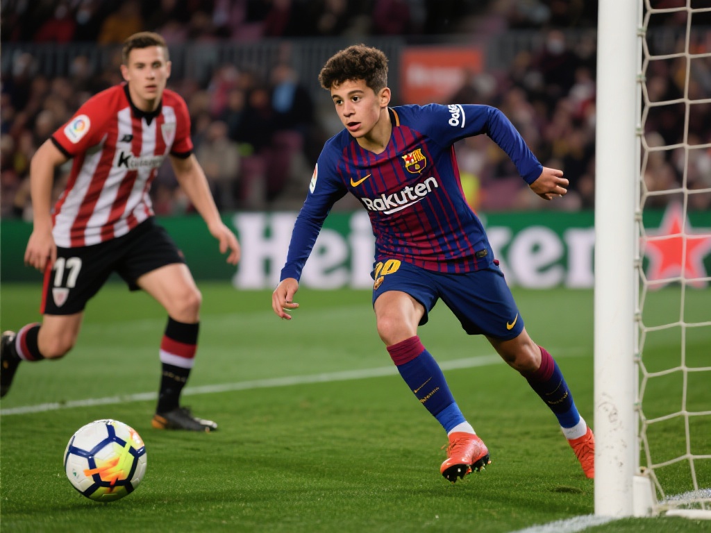 西甲-莱万梅开二度亚马尔乌龙助攻 巴萨4-1大胜赫罗纳豪取9连胜