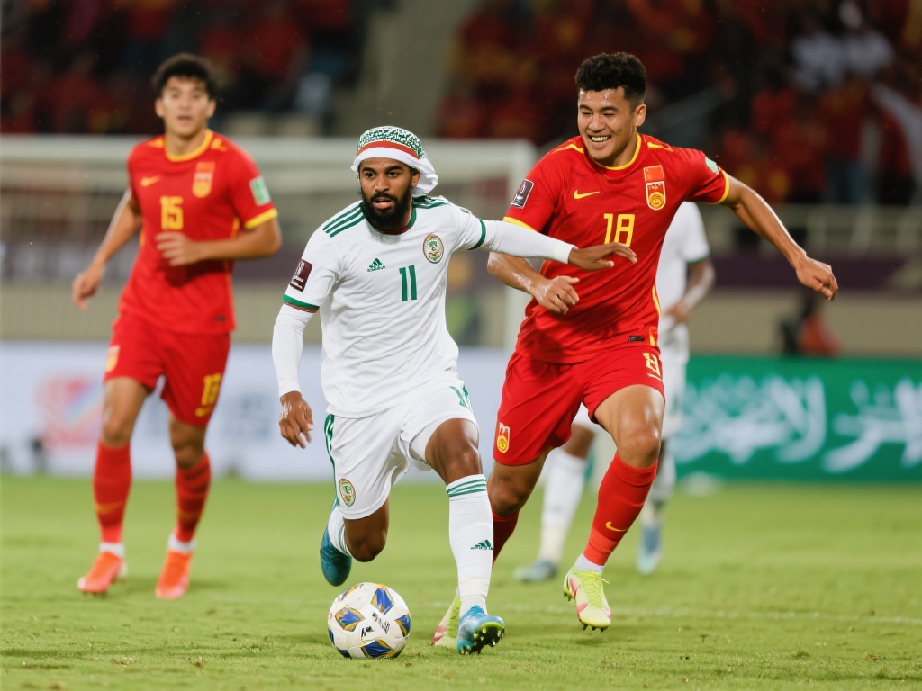 国足迎战沙特 6分对决决定出线命运