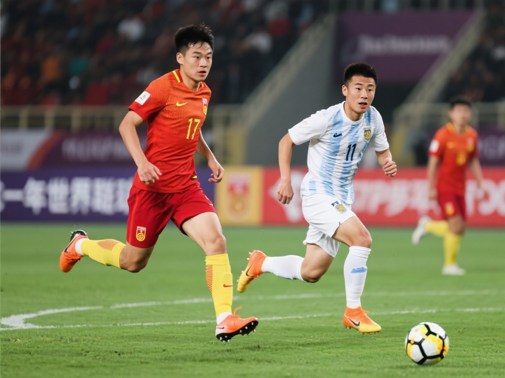 以去年的一场世预赛为例，武磊在对阵某亚洲