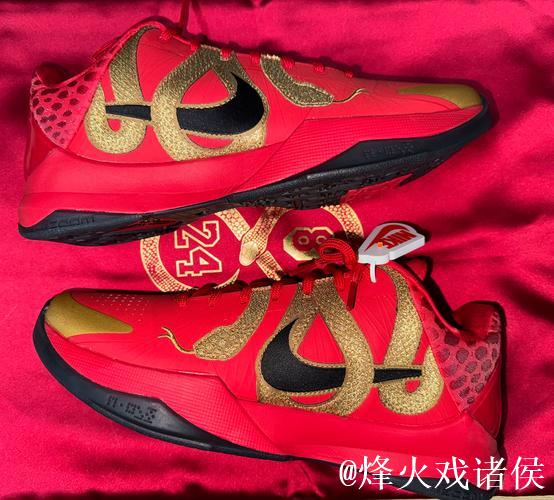 PJ-华盛顿脚踏红蛇款科比5，狂揽25分13篮板1盖帽