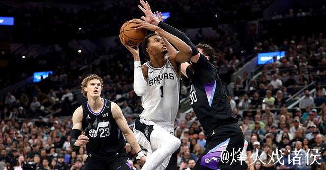 马尔卡宁29分力压文班亚马32+7,爵士终结马刺八连胜 马尔卡宁29分力压文班亚马32+7,爵士终结马刺八连胜